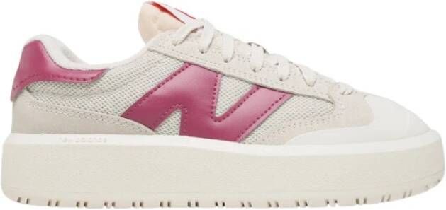 New Balance Minimalistische Casual Sneakers Beige Dames