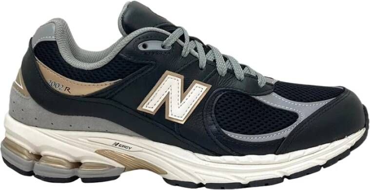 New Balance 2002R | black sea salt Zwart Mesh Lage sneakers