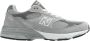 New Balance Premium Suède Sneakers met Abzorb Tussenzool Gray Heren - Thumbnail 8