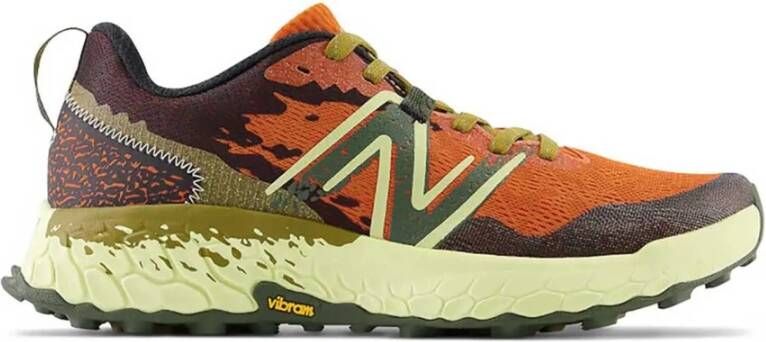 New Balance Lichtgewicht ademende platte schoenen met Vibram zool Orange Heren