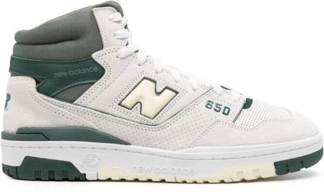 New Balance 650 Basketbal-geïnspireerde Suède Sneakers Multicolor Heren