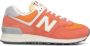 New Balance Oranje Lage Sneakers U574 D Orange Dames - Thumbnail 1