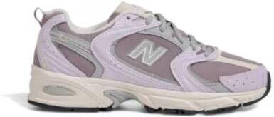 New Balance Paarse Suède Sneaker Herfst Winter Collectie Purple Dames