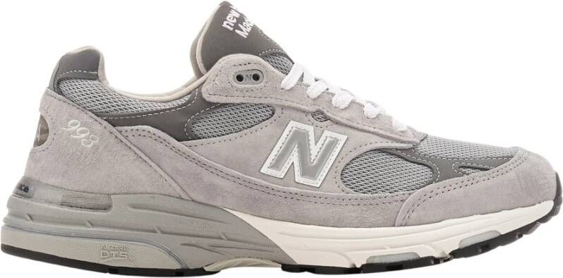 New Balance Premium Suède Sneakers met Abzorb Tussenzool Gray Heren