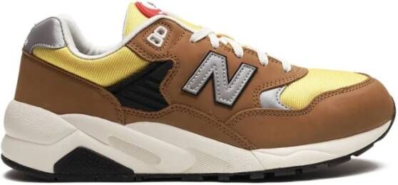 New Balance Real Mad Bruine Sneakers Werkkleding Honingraat Rauwe Cashew Yellow Heren