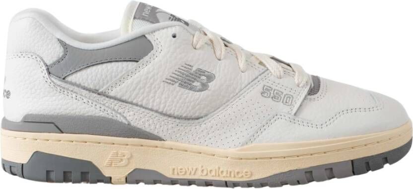 New Balance Retro basketbalsneakers met strak design White Heren