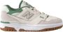 New Balance Retro Basketbalstijl Sneaker Beige Dames - Thumbnail 1