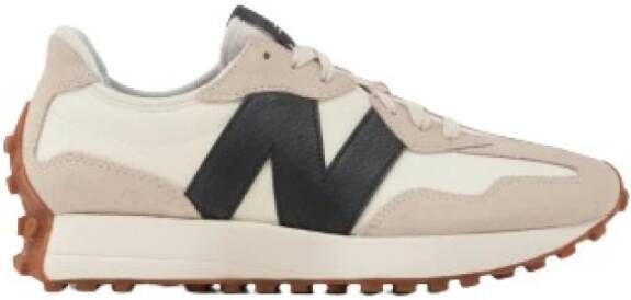 New Balance Retro Hardloopschoen 327 Beige Dames