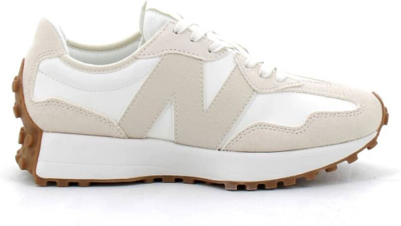 New Balance Retro-geïnspireerde Beige Sneakers Multicolor Dames