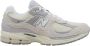 New Balance Witte Rubberen Zool Sportieve Sneakers White Heren - Thumbnail 1