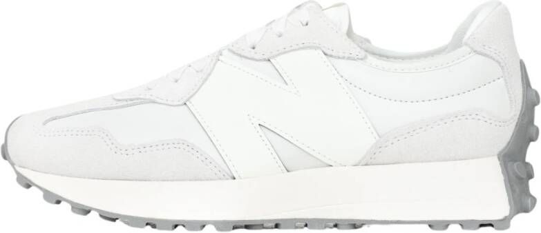 New Balance Retrostijl Grijze Sneakers White Dames