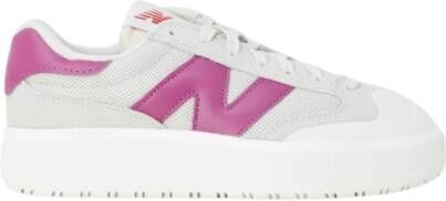 New Balance Klieke tennisschoen met overdreven proporties en onverwachte details Gray Heren