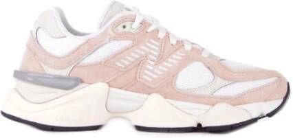 New Balance Roze Suède Canvas Sneakers Pink Dames