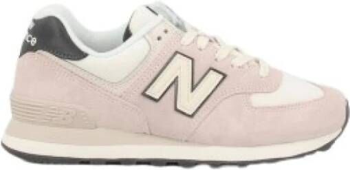 New Balance Roze Wl574Pb Sneakers Roze Dames