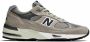 New Balance "Grijze Leren Sneakers met Reflecterende Details" Grijs - Thumbnail 8