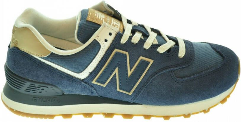 new balance sneakers dames blauw