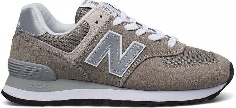 New Balance WL 574 Dames Schoenen Grey Mesh Synthetisch Foot Locker