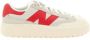 New Balance CT302 Wit Rood Sneaker CT302RD - Thumbnail 2