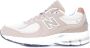 New Balance Beige Meisjesschoenen Platte Vetersneakers Beige Dames - Thumbnail 5