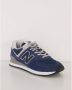 New Balance Casual Dames Sneakers Wl574Evn Blauw Dames - Thumbnail 3