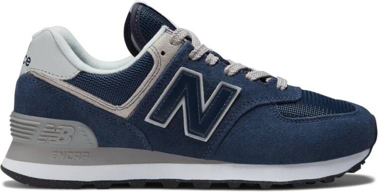 New Balance Casual Dames Sneakers Wl574Evn Blauw Dames