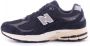 New Balance 2002R Navy Eclipse & Grijs met Wit Crème Sneakers Blue - Thumbnail 7