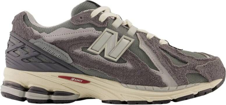 New Balance Groene Leren Sneakers van Premium Kwaliteit Groen