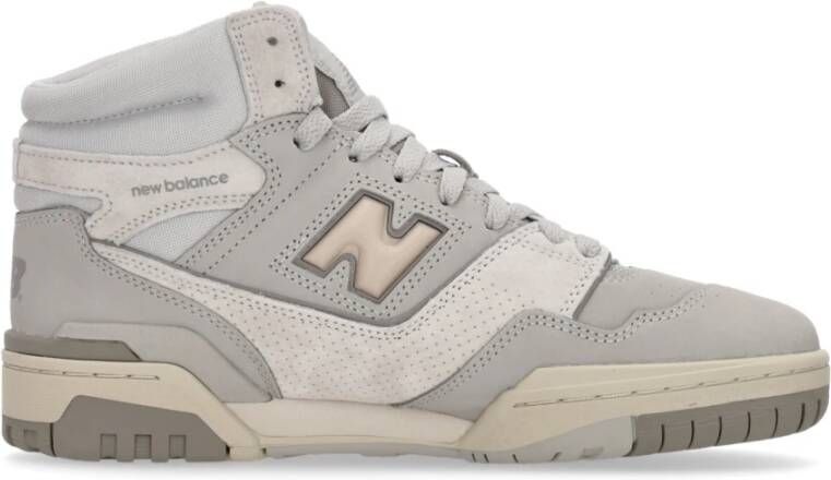 New Balance 650 Hoge Sneakers voor Mannen Grijs Heren