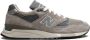 New Balance Grijze Sneakers met Veters en Patch Logo Multicolor Heren - Thumbnail 12