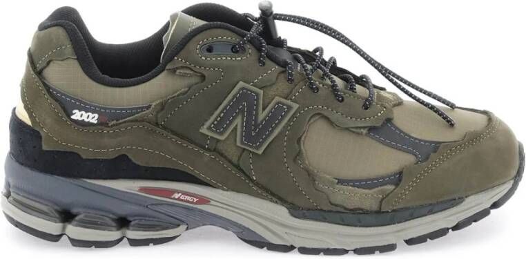 New Balance Moderne herinterpretatie van hardloopschoenen uit de jaren 2000 Green Heren