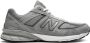 New Balance 990v4 Grijs Zilver Hardloopschoen Multicolor Heren - Thumbnail 9