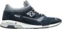 New Balance Sneakers met Mesh Panelen en Logo Borduursel Blue Heren - Thumbnail 1