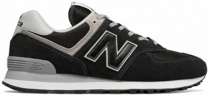 New Balance 574 Schoenen Black Leer Textil Foot Locker