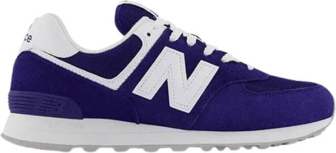 New Balance Blauwe Lage Sneaker 574 Blue Heren