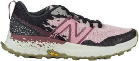 New Balance Lichtgewicht ademende platte schoenen met Vibram zool Pink Dames