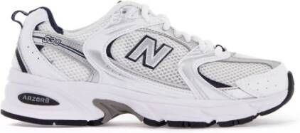 New Balance Sneakers van mesh en leer White Dames