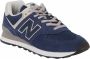 New Balance Casual Dames Sneakers Wl574Evn Blauw Dames - Thumbnail 5