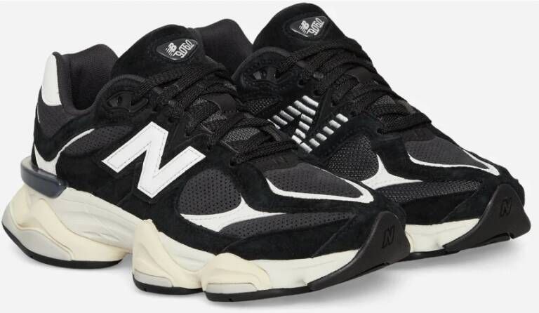 New Balance Zwarte casual sneakers voor heren en dames 9060 Zwart Heren