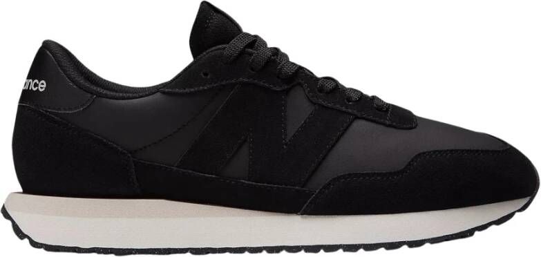 New Balance Sneakers met suède en nylon bovenwerk Black Heren