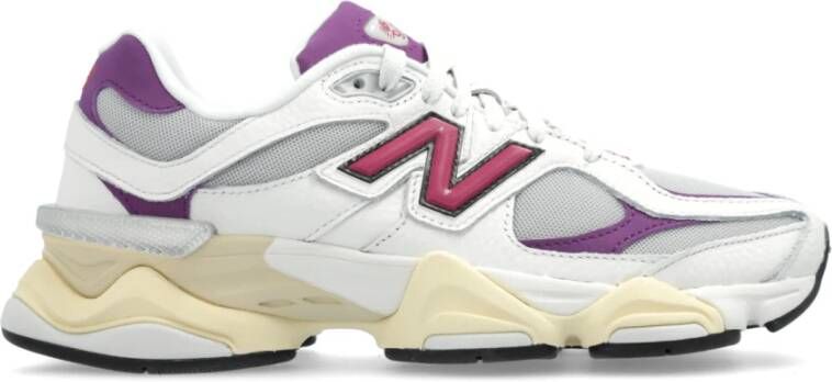 New Balance Wit Paarse Dames Sneakers 2024 White Unisex