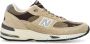 New Balance Stijlvolle 991 Sneakers voor Mannen Beige Heren - Thumbnail 6