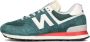 New Balance Stijlvolle Aqua Lage Sneakers Green Heren - Thumbnail 2