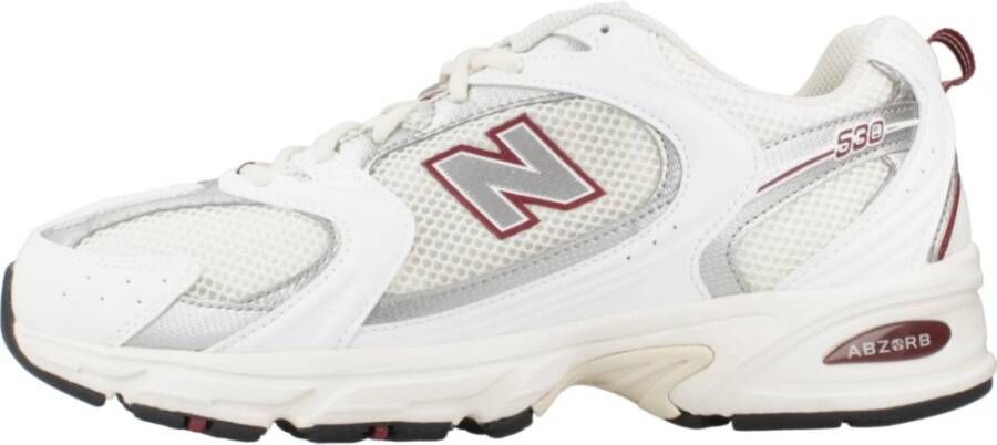 New Balance Stijlvolle Sneakers voor Mannen White Heren