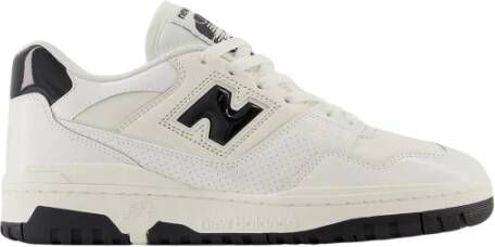 New Balance Lakleren Sneakers met Iconisch Ontwerp White Heren