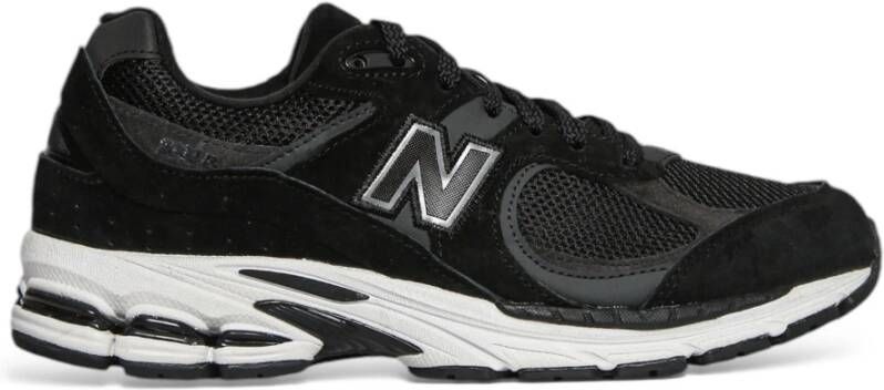 New Balance Suede en Mesh Sneakers in Zwart Black Heren