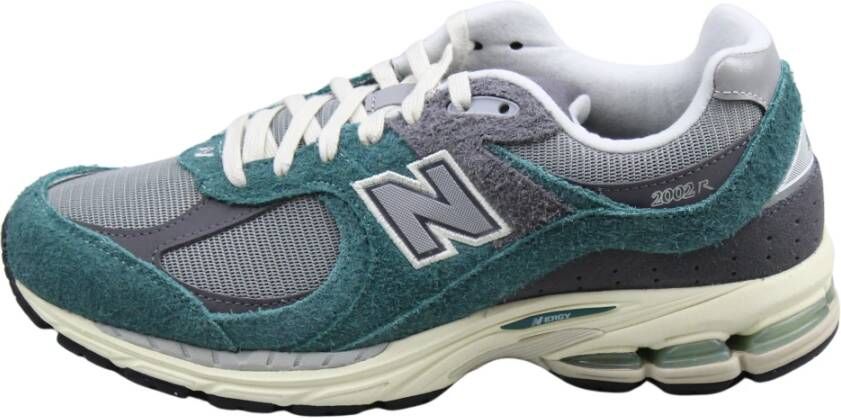 New Balance Suède Leren Mesh Sneakers M2002Rem Multicolor Heren