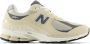 New Balance Suede Mesh Abzorb Middenzool Rubber Buitenzool Beige Heren - Thumbnail 1