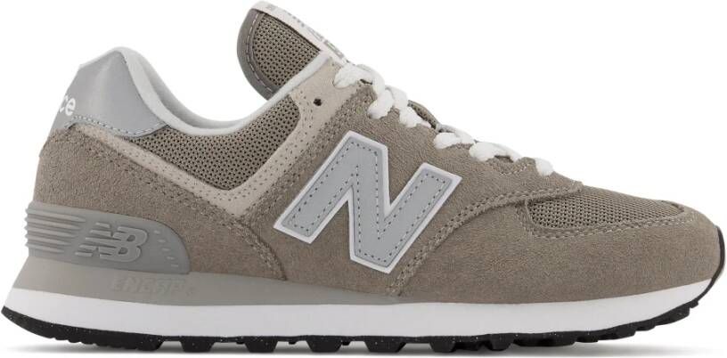 New Balance WL 574 Dames Schoenen Grey Mesh Synthetisch Foot Locker