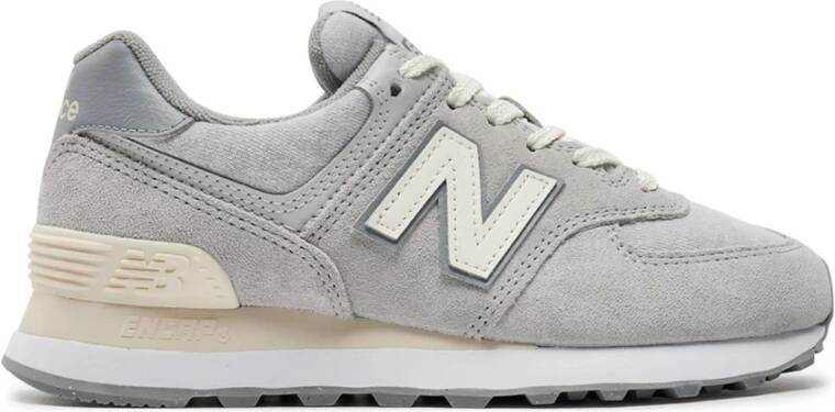 New Balance Suede Mesh Sneakers Gray