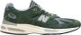 New Balance Suède Mesh Sneakers Logo Borduurwerk Green Heren - Thumbnail 1